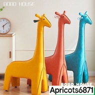 Giraffe Stool Children's Sofa Alpaca Deer Animal Living Room Modern Decoration Shoe Changing Influen
