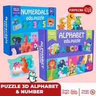 3D Letter & Number Puzzle for Children – Alphabet & Number Puzzle Educational Toys