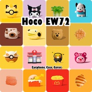 READY STOCK!For Hoco EW72 Case Casing Soft Silicone Earphone Case Anti-fall Cartoon NO.3