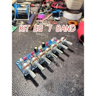 7 BAND EQ KIT ASSEMBLED EQUALIZER KIT HIGH QUALITY 7 BAND EXPORTER/