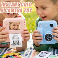 Thermal Printing Camera Toy - Mini Instant Photo Digital Camera - Kids Birthday Gifts - Retro Instan