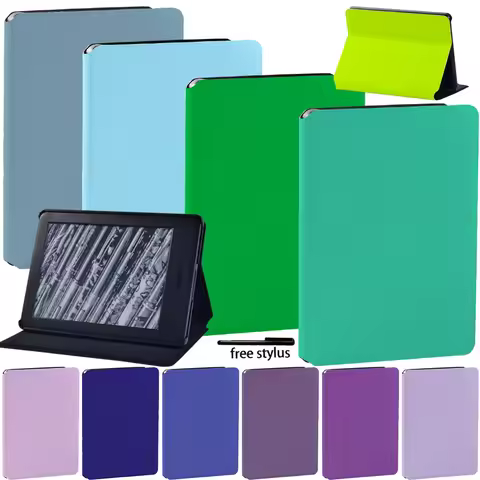 Tablets Case for Kindle Paperwhite 4/1/2/3/Kindle 8th/Kindle 10th Gen Drop Resistance Cover Case + S