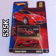 MERAH Hot Wheels Ferrari Racer 348 TB Red
