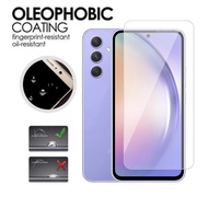 LAYAR Tempered Glass Samsung A54 A34 5G Anti-Scratch Screen Protector Clear Glass