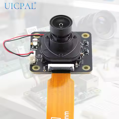 New IMX415 Camera Module for Raspberry Pi5 4 4B 3B+ ZERO 2 W 3840*2160 HD 8MP IR-CUT Adjustable Lens