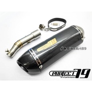 Exhaust Project79 XMAX 250 Exhaust Stainless Steel Yamaha Ekzos Slip On Tabung Muffler Project 79 Si