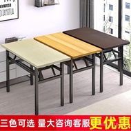 Easy Eat Solid Wood Small Desk Household Training Dining Table Dining Table Small Portable Folding T