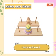 HANOI TOWER - Wooden Building Block Tower