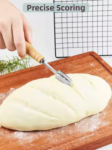 Bread Lame, Stainless Steel Bread Lame Dough Scoring Tool, Premium Sourdough Scoring Tool, Bread Sco