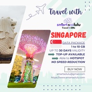 Singapore eSIM 5G/4G/LTE 1 - 10GB, up to 30 days validity (email required)