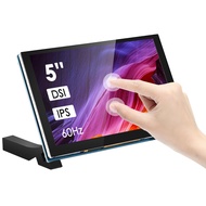 Raspberry Pi Touchscreen Monitor, 5 Inch Portable IPS USB Monitor Teaching Display Home Security Mon