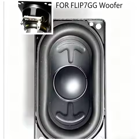 Woofer & Tweeter For JBL Flip 7 Bluetooth Speaker, Replacement Bass Treble Speaker Driver Parts