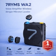 7RYMS WA2 Voice Amplifier Wireless Lavalier Bluetooth Waist Speaker Denoise 23HAI for Original Prese