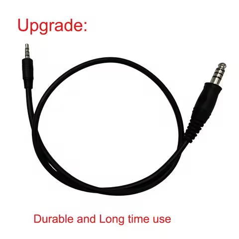 3.5mm/7.1mm U174 Cable Sport Headset Accessories for U94 PCI PTT Adapter Walkie Talkie Motorola Kenw