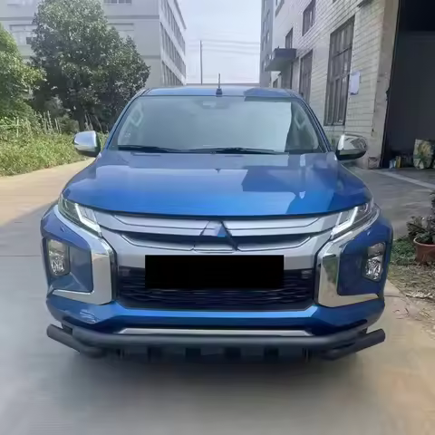 For Mitsubishi Triton L200 2019-2023 Front Bumper Bull Bar Car Accessories Bumper Nudge Bar