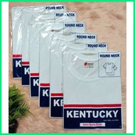 ● Kentucky Tshirt Plain White for Adult | White Shirt for Adult
