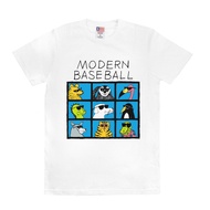 Kaos Band MODERN BASEBALL Tag New States Apparel Premium - STIN