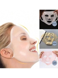 Soporte de mascarilla facial de 1 pieza con ganchos para las orejas, diseño impermeable 3D y elasticidad elástica para mascarilla reutilizable a prueba de gotas y a prueba de humedad, cubierta de belleza facial