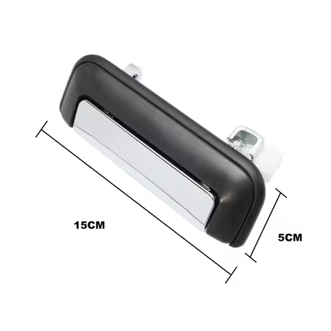 Door Handle Exterior Chrome Trunk Handle Driver Side for Mitsubishi L200 L300 Outer Front Left or Re
