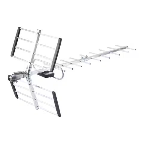 High-Definition Outdoor Digital TV Antenna, 200 Mile Long Range for Attic/Roof, Free 4K Channels