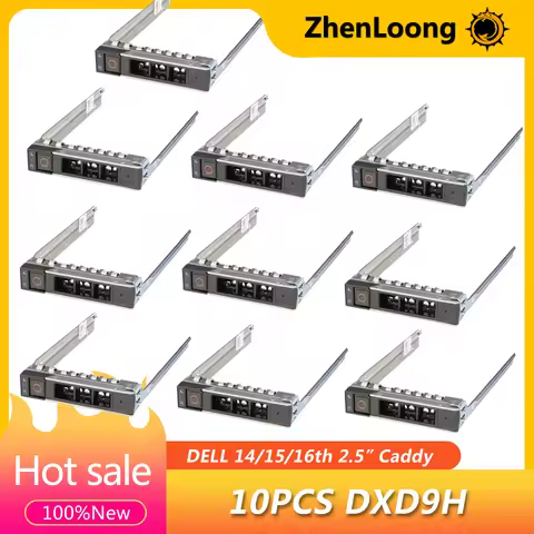 10PCS/LOT NEW Original 0DXD9H For DELL Server R760 R750 R740 R640 R940 T350 R540 14G 2.5'' SAS SATA 