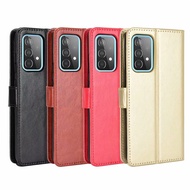 三星A52S手機殼三星A52掀蓋皮套三星A32保護殼 全包防摔 矽膠軟殼 簡約商務高檔皮套三星A52 5G