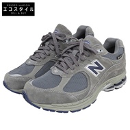 New Balance 男士低筒麂皮運動鞋，灰色，25公分（美碼），M2002RXC，7碼（二手） - 近全新