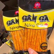 Combo 30  Gói Snack Gân Gà Nóng Sốt Dai Ngon
