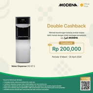 MODENA Water Dispenser - DD 67 S (Galon Bawah)