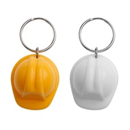 Well Hard Hat Keychain Keyring for Key Chain Pendant Men Women Birthday Christmas Gif