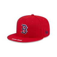 New Era หมวกรุ่น BOSTON RED SOX MLB VISOR SCARLET 9FIFTY CAP