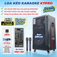 Loa kéo karaoke Kèm Mic MTmax K7 Pro hát nhẹ hát hay chống hú công nghệ vang chuẩn phòng thu sử dụng