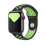 100% Apple Orignial Apple Watch 40mm Nike Sport Band Black/Lime