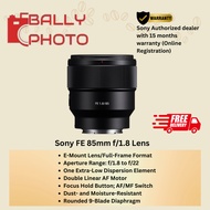 Sony FE 85mm f/1.8 Lens / SEL85F18