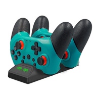2 in 1 Switch Pro Controller Charging Dock Nintendo Switch Pro Gamepad Charger Hub Switch Controller Base Charger Adapter