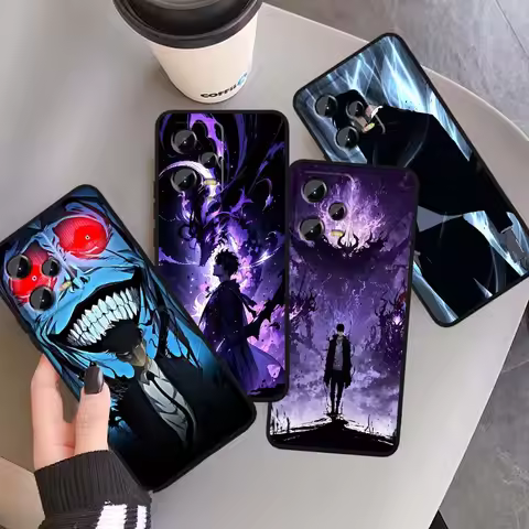 Solo Leveling Cool Popular Phone Case For Xiaomi Redmi Note 14 13 12 12S 11E 11 11S 11T Pro Plus 4G 