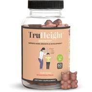 TruHeight Growth Gummies (Watermelon) Tall Nutrition for Natural Growth Supplement for Kids & Teens 