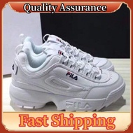 Korean running FILA Disruptor 2 Sneakers Women's shoes Class-A