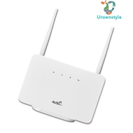 4G LTE CPE Router Modem 300Mbps 4G Router Wireless Modem External Antenna with Sim Card Slot US Plug