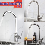 Swivel Rolling Ball Kitchen faucet Sink tap 304 Stainless Steel Hot Cold Mixer Tap Easy Rotation
