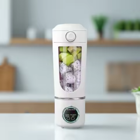 New Portable Juice Maker Blender for Shakes Smoothie 700ML Durable Juicer Steel Blades 2 In 1 Blende