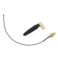 wifi antenna GSM/2.4G 2dBi Bent Bluetooth antenna SMA to IPEX internal needle glue stick antenna