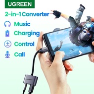 UGREEN 2 in 1 Type C to Audio Jack and Type C Adapter (3.5mm)