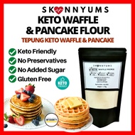 [NEW] Skinnyums Keto Waffle Mix Tepung Keto Pancake Mix Keto Premix Flour Tepung Atkins Diet Food Lo