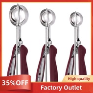 Cookie Scoop for Baking Set of 3, Ice Cream Scoop Stainless Steel, Cookie Dough Scoop, Cupcake Scoop