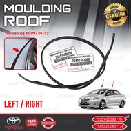 ORIGINAL Toyota Vios NCP93 ROOF MOULDING LINING RUBBER OUTER STRIP GETAH LUAR BUMBUNG 75551-0D090 75