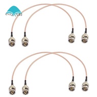 4Pcs 3G HD SDI Cable BNC Cable 30cm 75 Ohm for Cameras BMCC Video Equipment Supports HD-SDI 3G-SDI 4