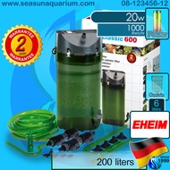 Eheim Classic External Filter 150 2211 / 250 2213 / 350 2215 / 600 2217 / 1500XL 2260 เครื่องกรองนอก