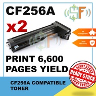 2x Compatible 56A Toner CF 256A CF256A for LaserJet Enterprise MFP M436n M436nda