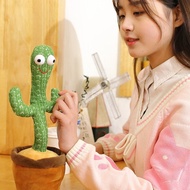 [8 styles]120 songs cactus plush toy cactus talking dancing toy song plush dancing cactus early childhood education YQRXML